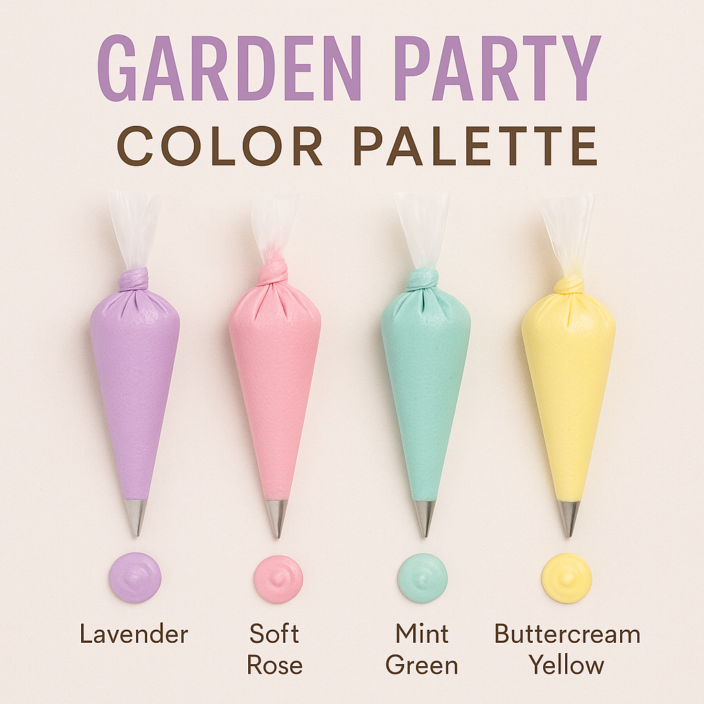 Garden Party Icing Palette 💐🦋🌿