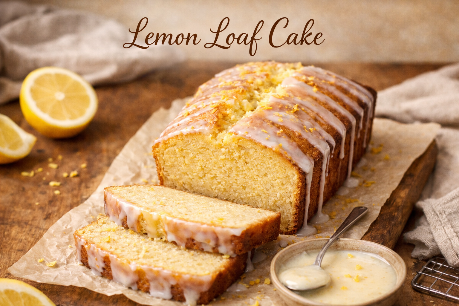 π Lemon Loaf Cake
