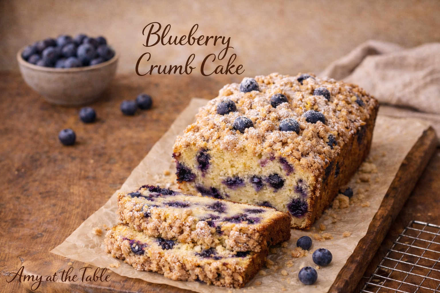 Blueberry Crumb Cake